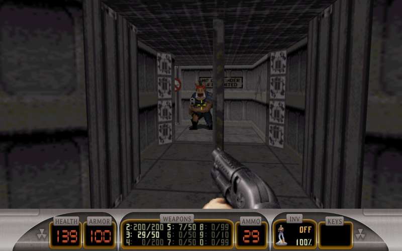 Duke Nukem 3D retro game
