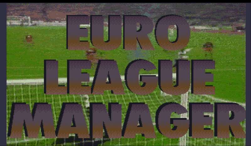 Euro League Manager retro game