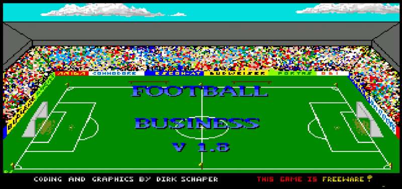 Football Business retro game