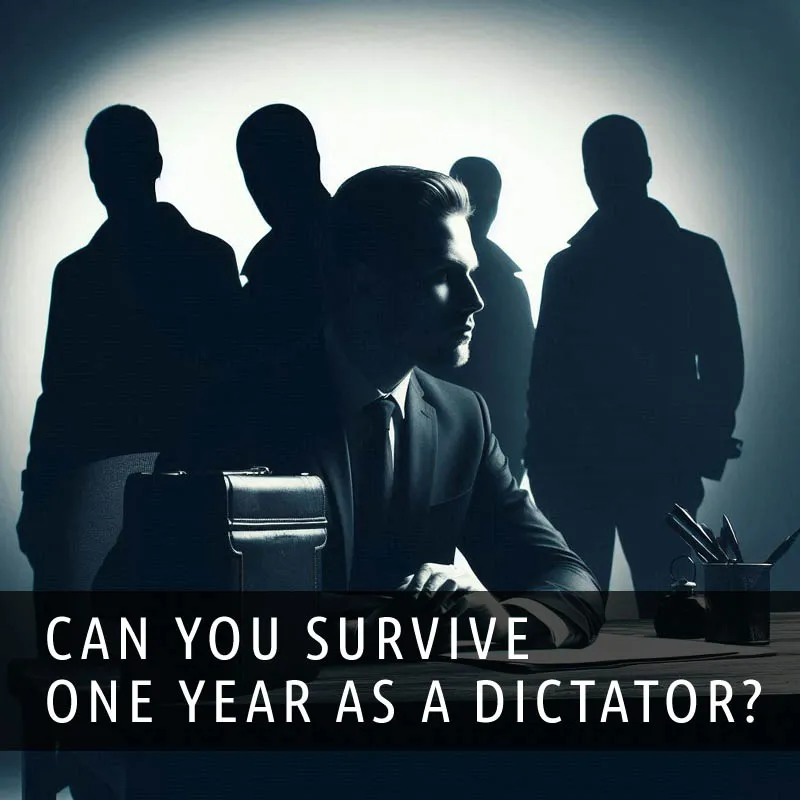 Can you survive one year as a dictator of an African country?