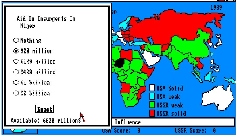 Balance of Power retro game
