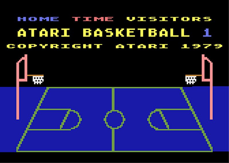 Basketball retro game