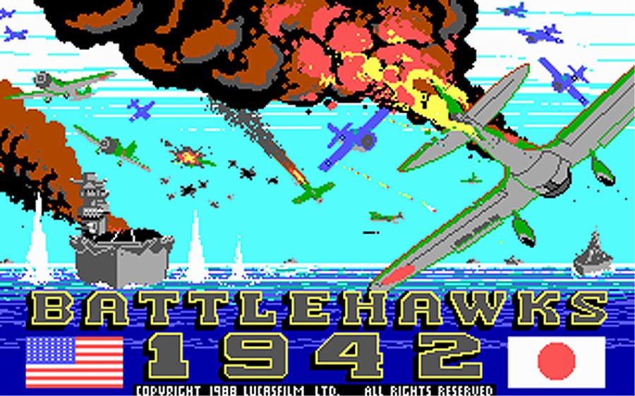Battlehawks 1942 retro game