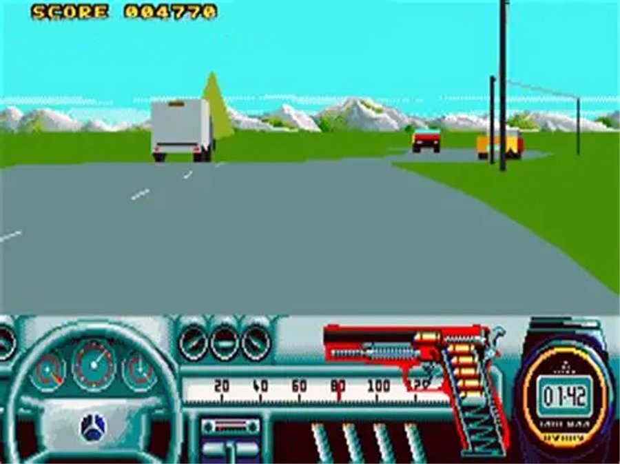Beverly Hills Cop retro game