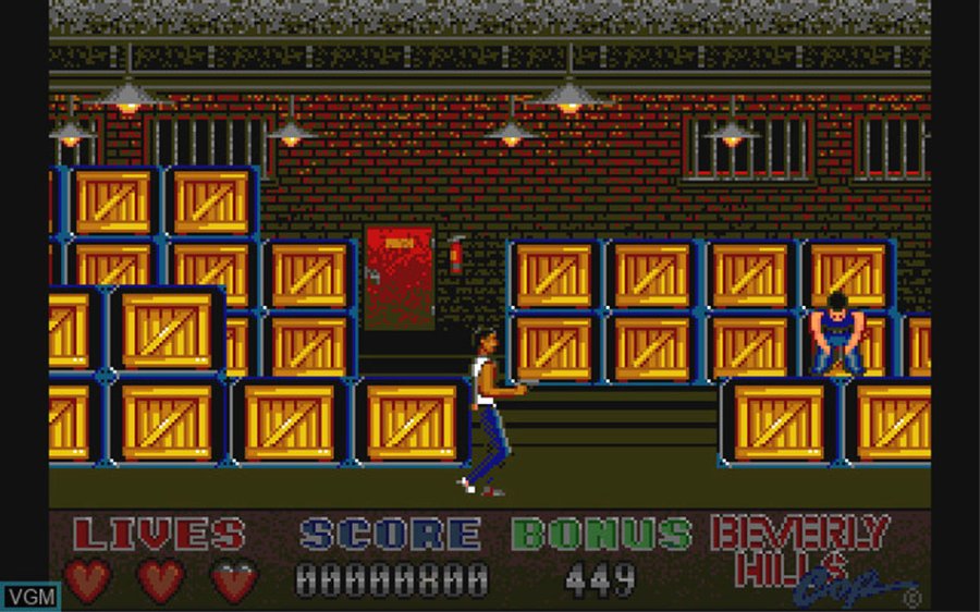 Beverly Hills Cop retro game