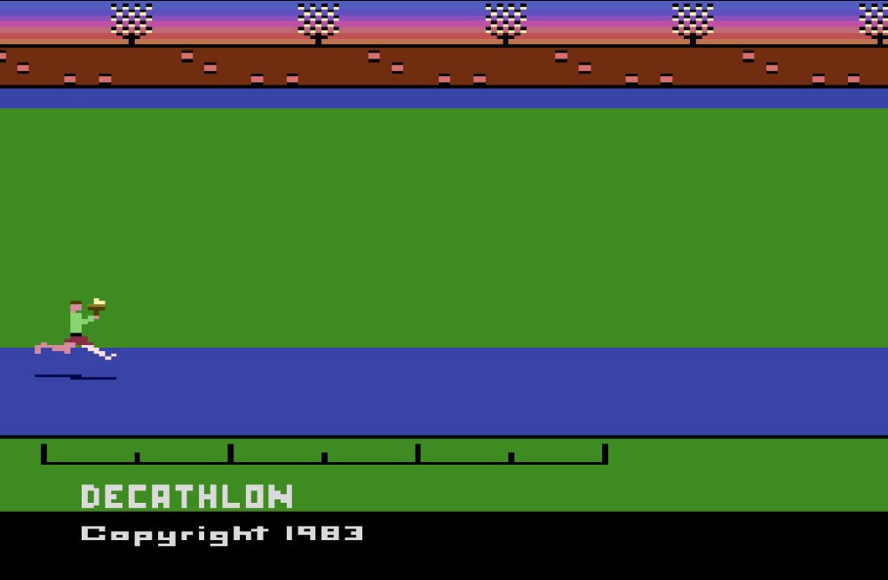 Decathlon retro game
