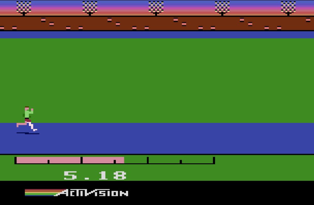 Decathlon retro game