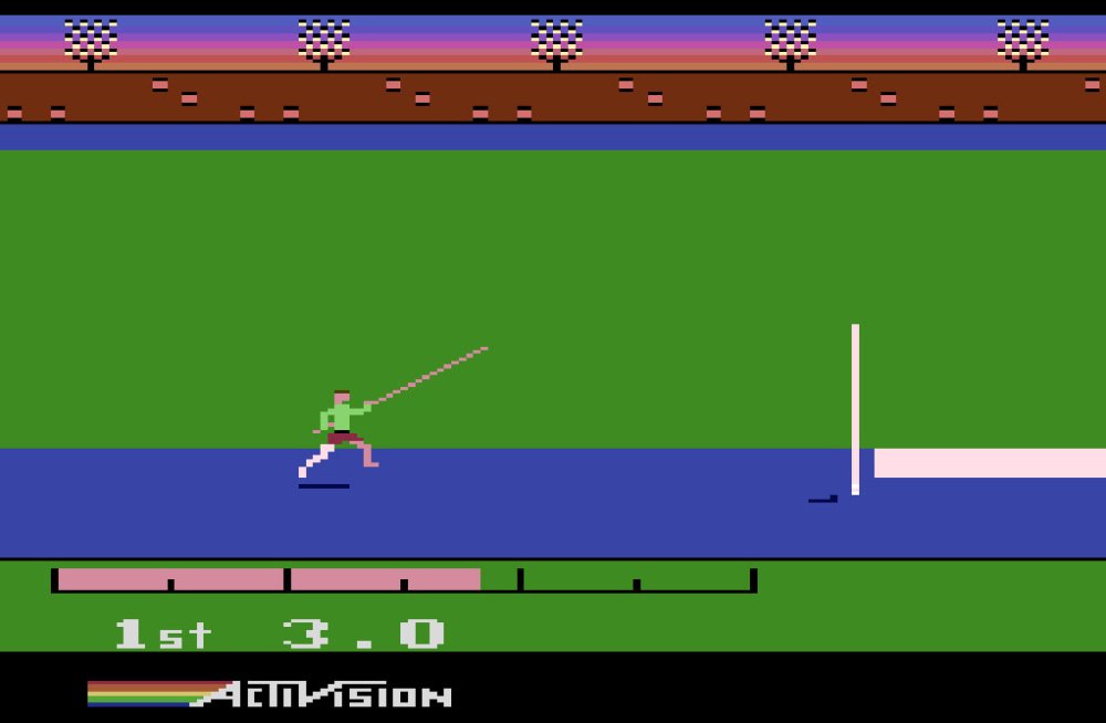 Decathlon retro game
