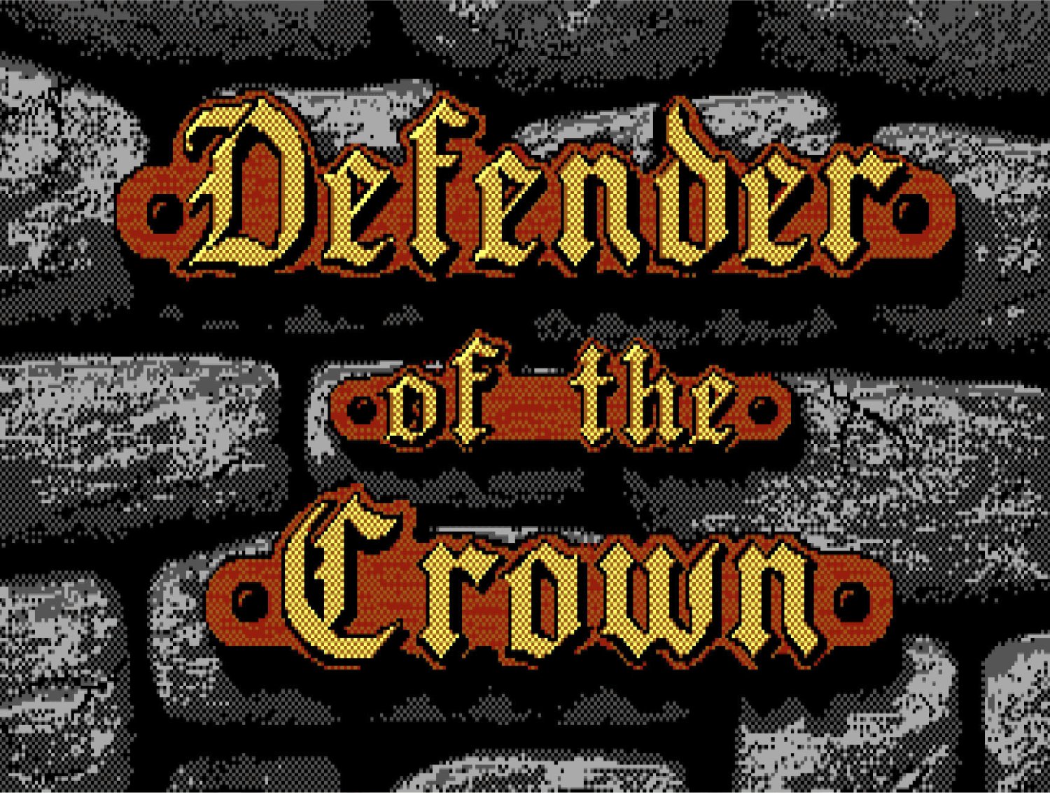 Defender of the Crown retro game