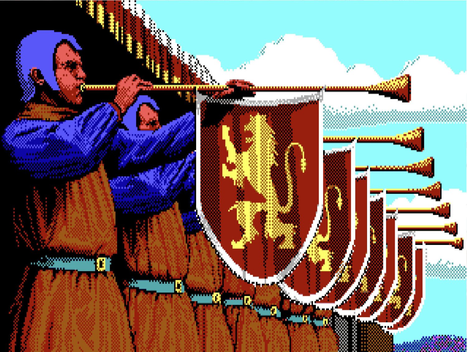 Defender of the Crown retro game