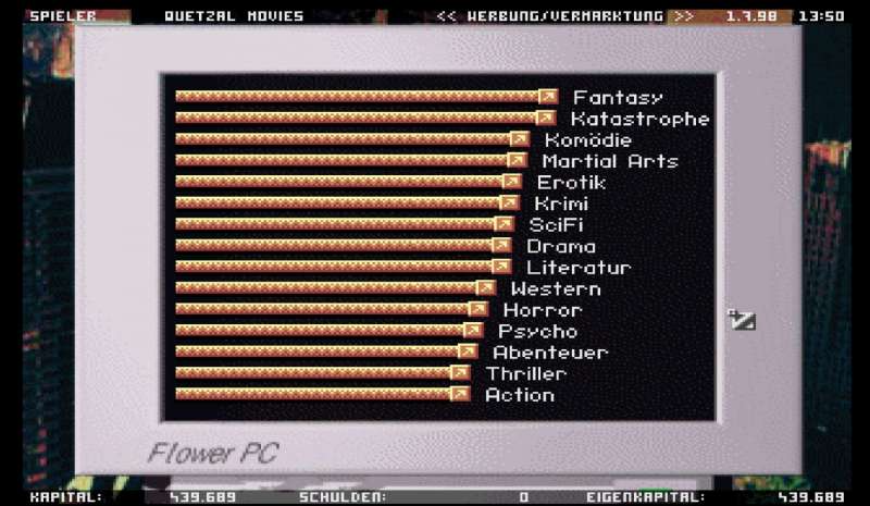 Der Produzent retro game