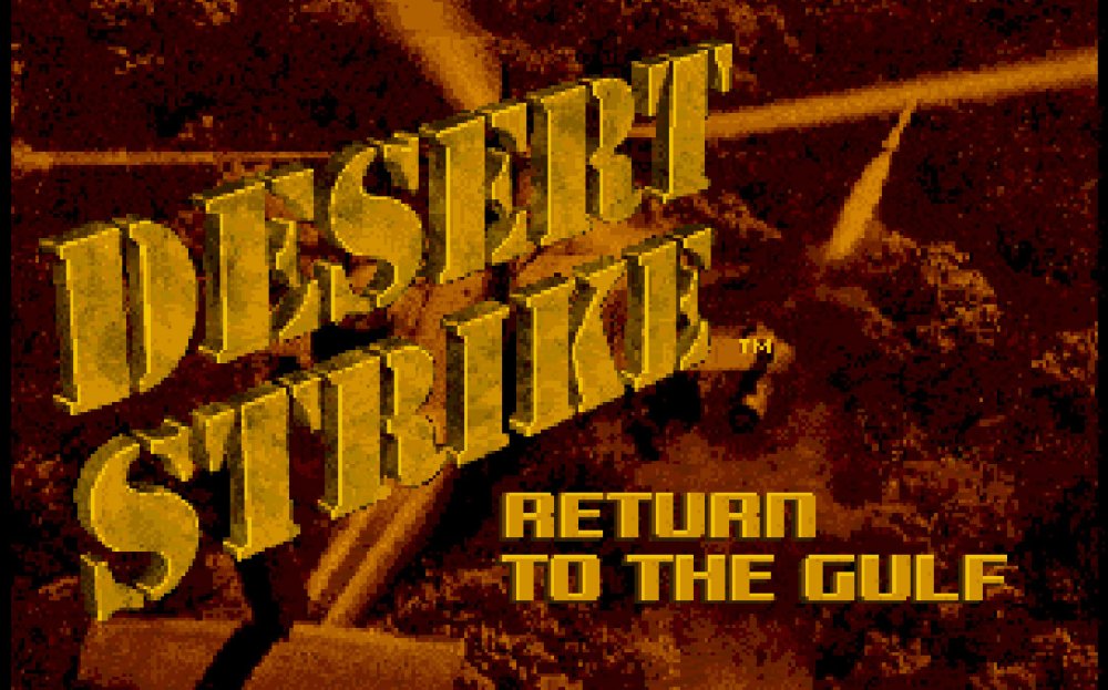 Desert Strike retro game