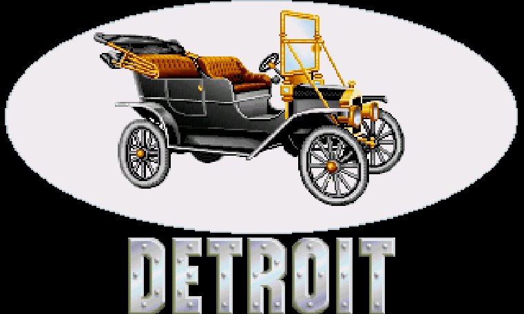 Detroit retro game