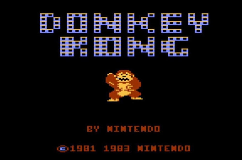 Donkey Kong retro game