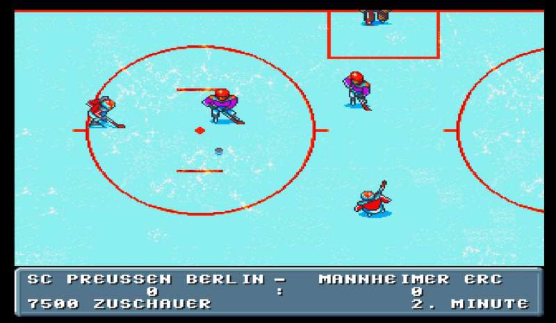 Eishockey Manager retro game
