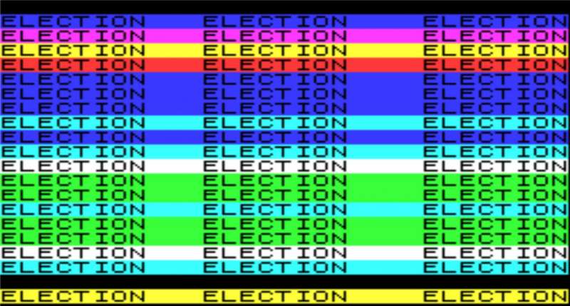 Election retro game