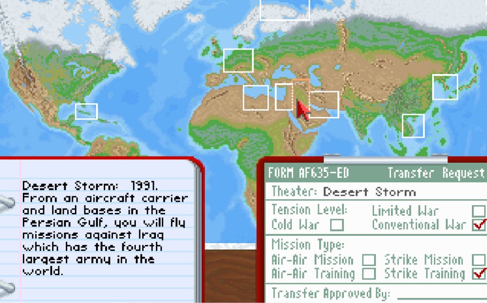 F-117 Stealth Fighter retro game