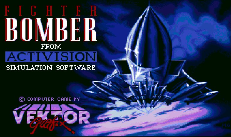 Fighter Bomber retro game