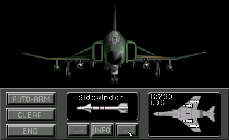 Fighter Bomber retro game