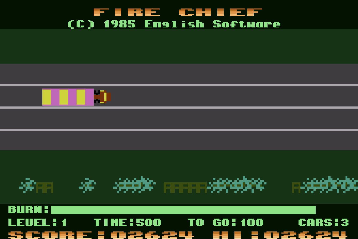 Fire Chief retro game