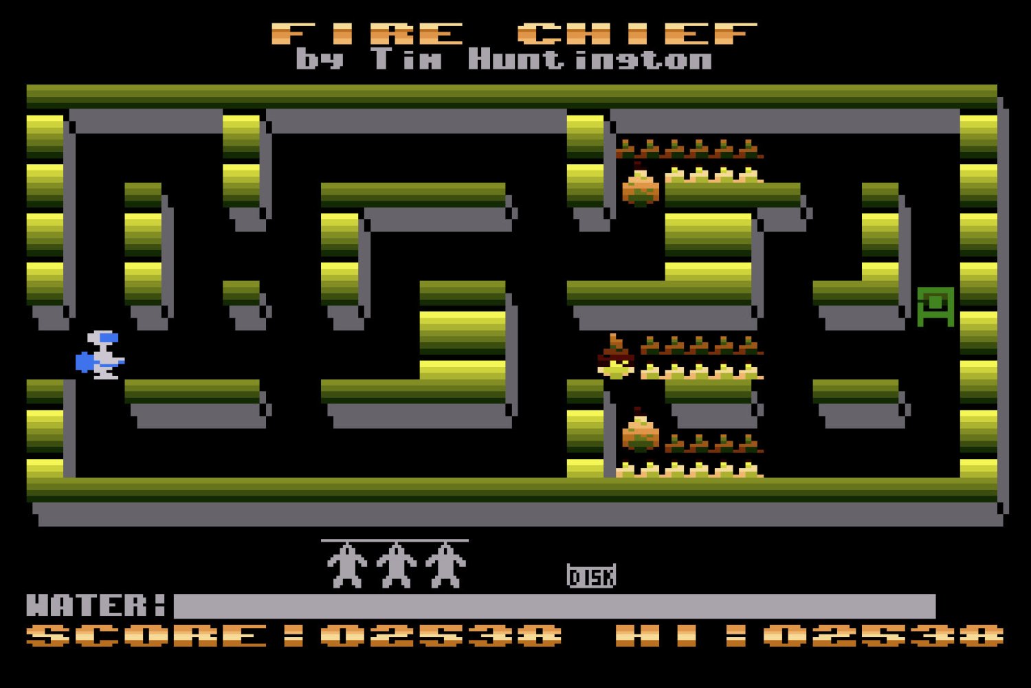 Fire Chief retro game