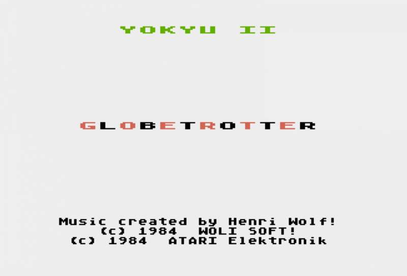 Globetrotter retro game