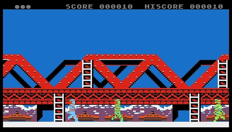 Green Beret retro game