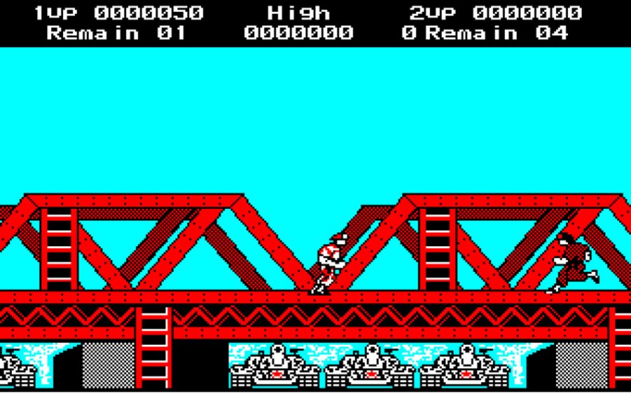 Green Beret retro game