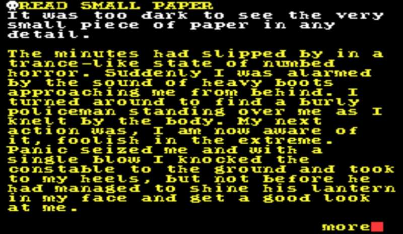 Jack the Ripper retro game