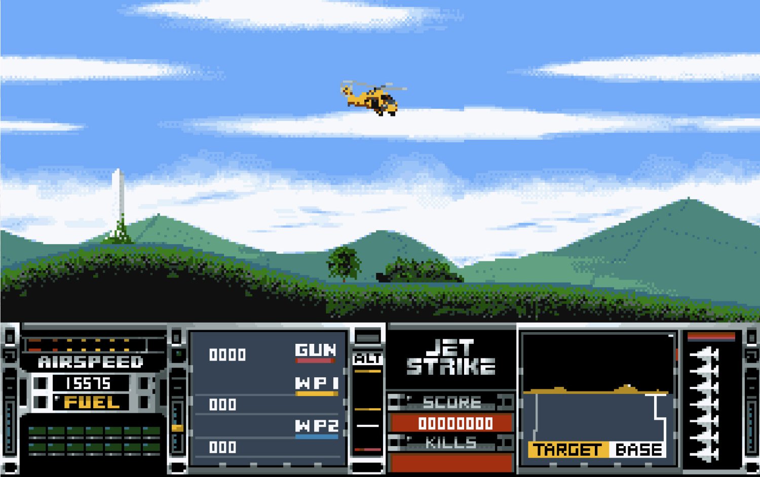Jetstrike retro game