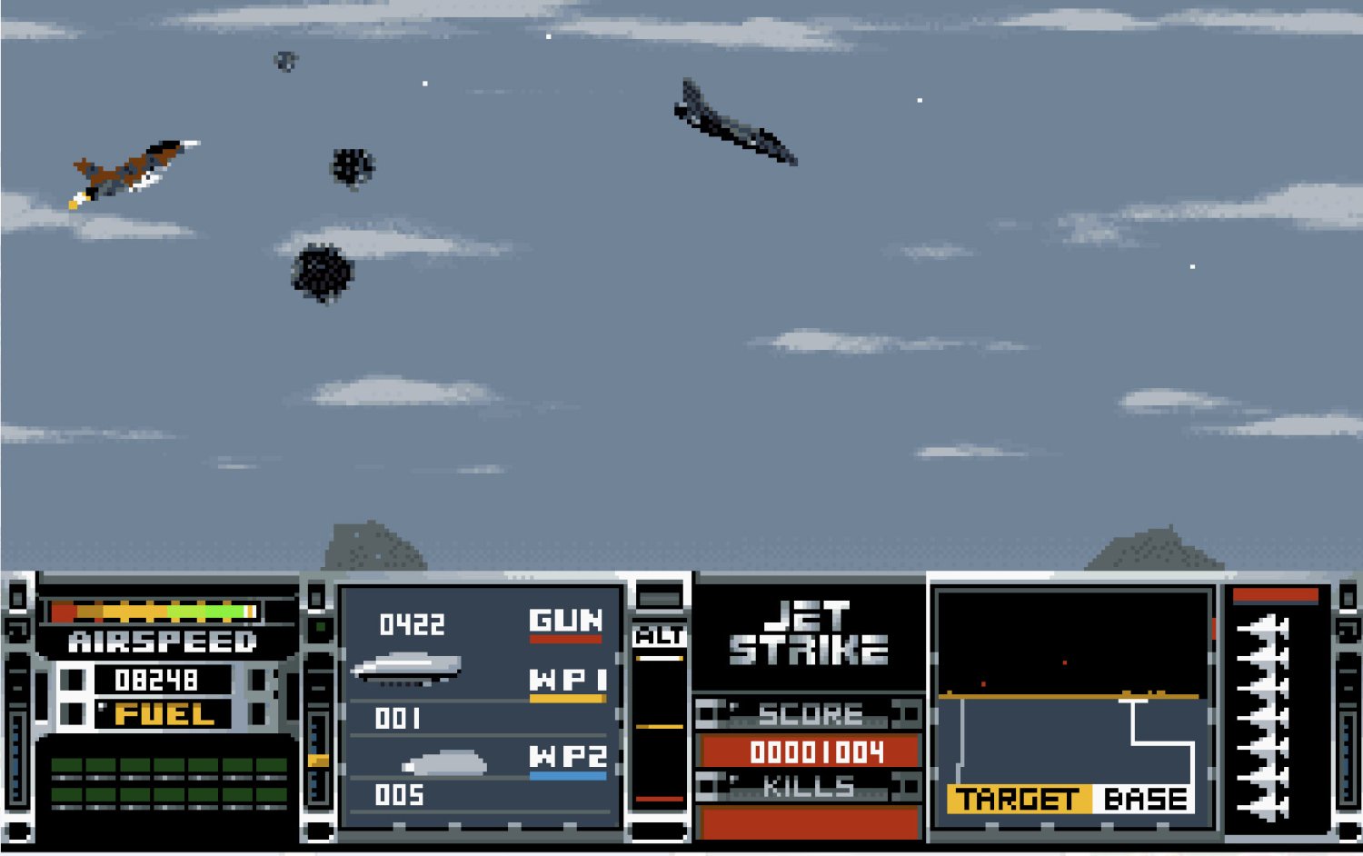 Jetstrike retro game