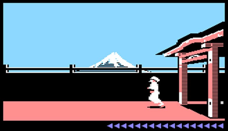 Karateka retro game