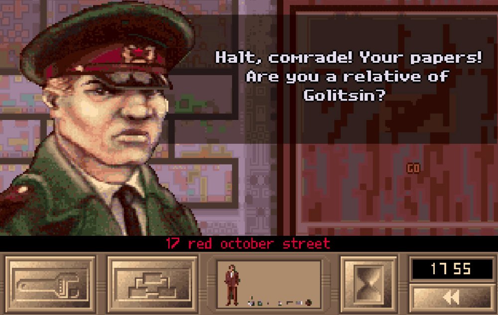 KGB retro game