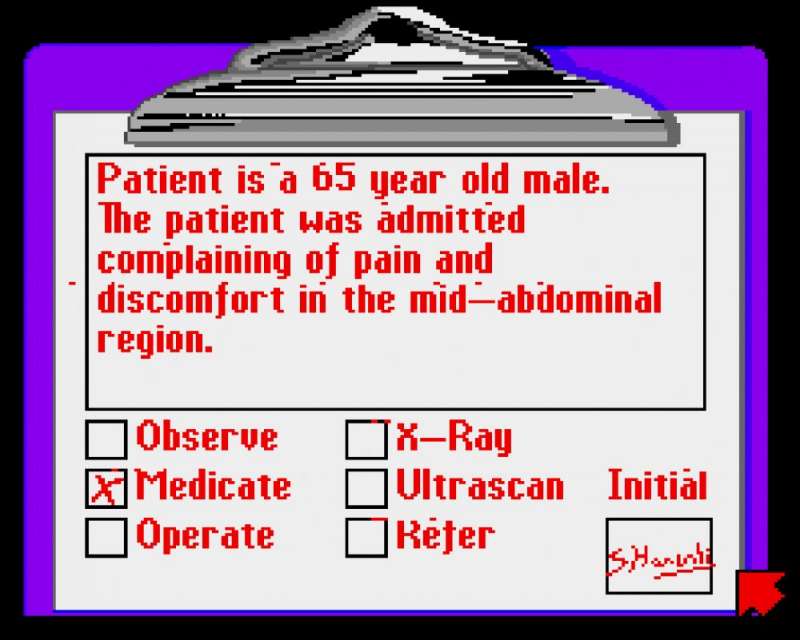 Life & Death retro game