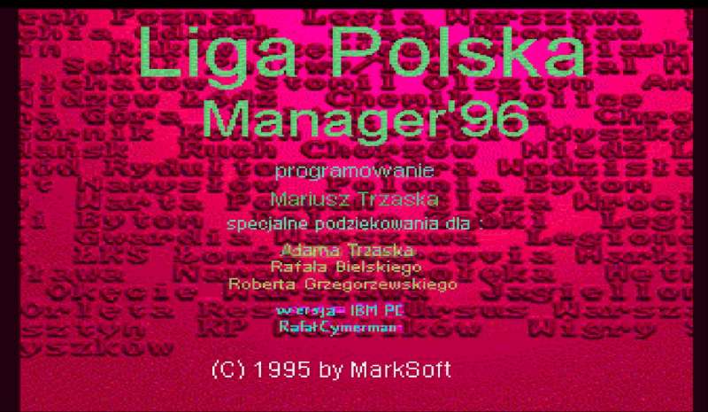 Liga Polska Manager retro game