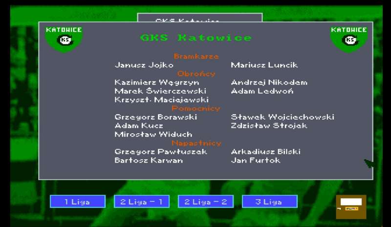 Liga Polska Manager retro game