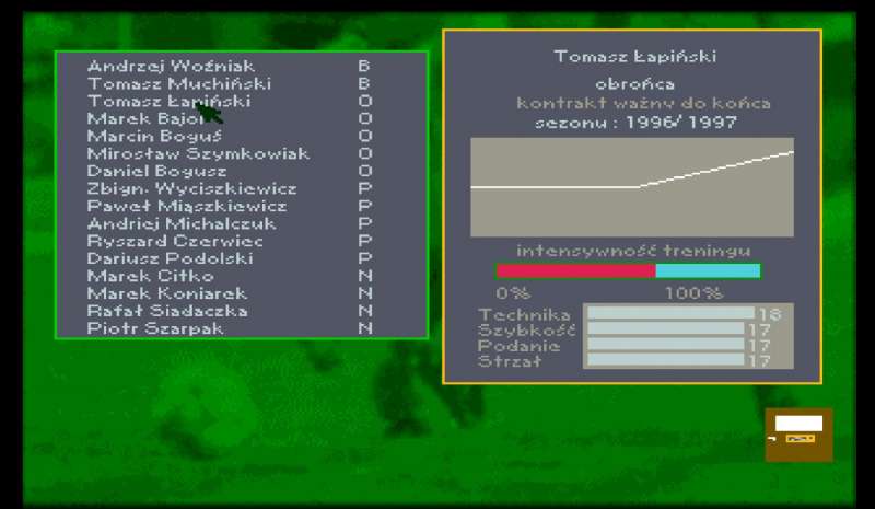 Liga Polska Manager retro game