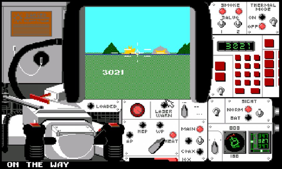 M1 Tank Platoon retro game