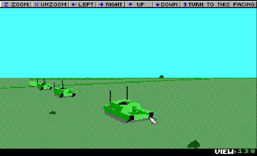M1 Tank Platoon retro game