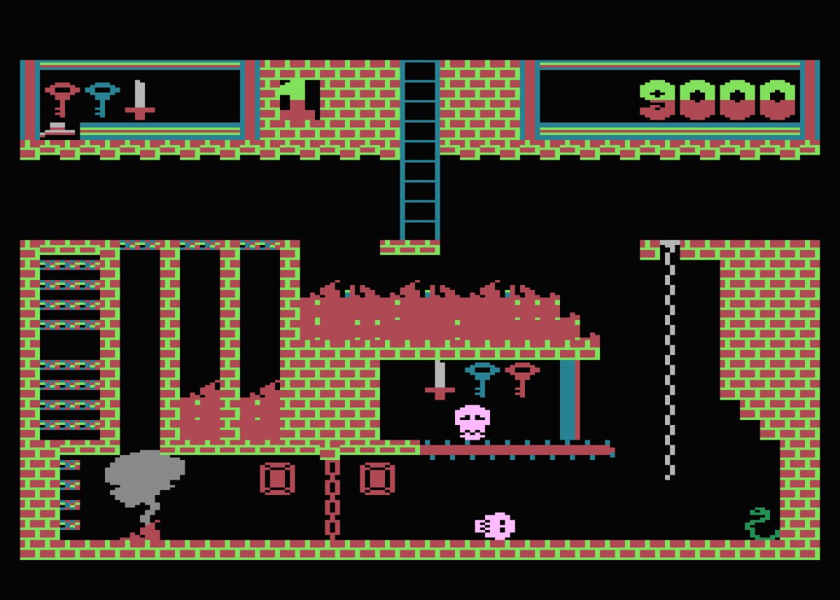 Montezuma’s Revenge retro game