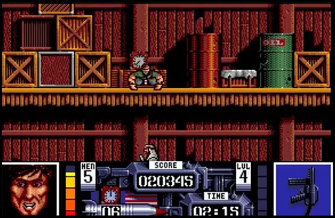 Navy Seals retro game