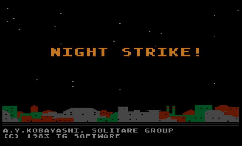 Night Strike! retro game