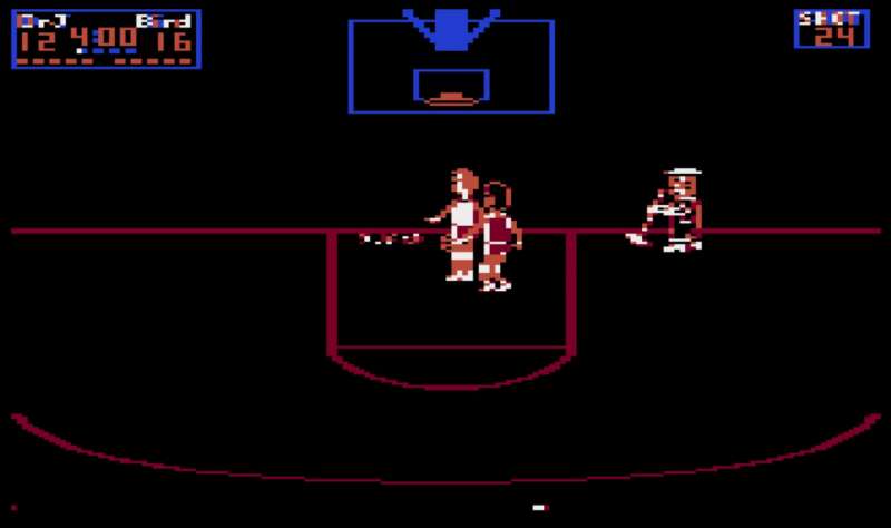 One on One retro game