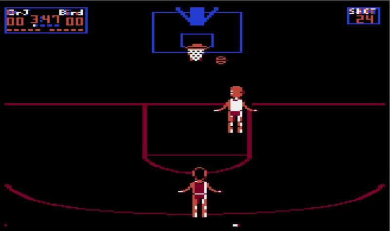 One on One retro game
