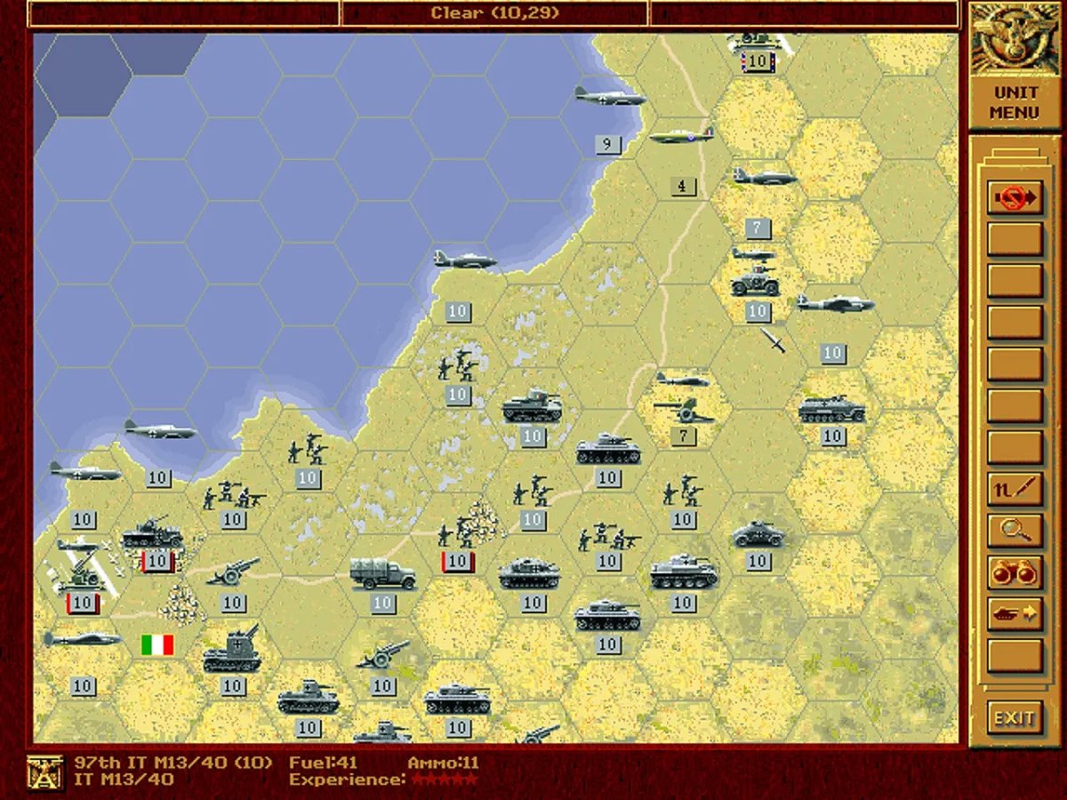 Panzer General retro game