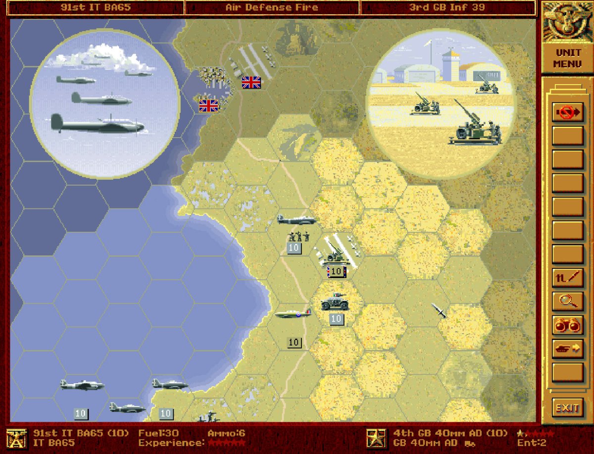 Panzer General retro game