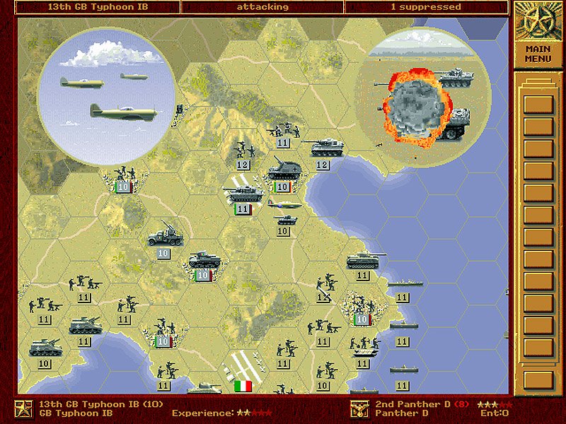 Panzer General retro game