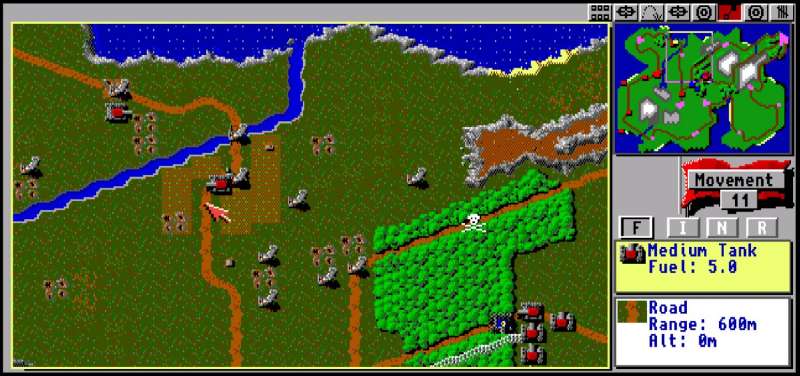 Perfect General retro game