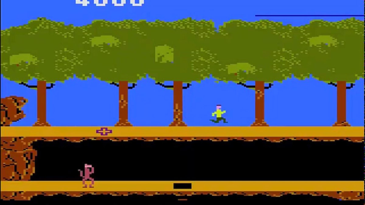 Pitfall! retro game