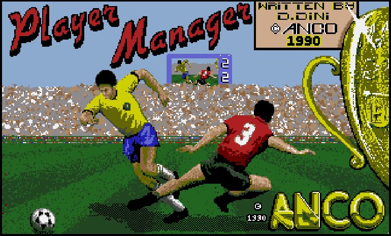 Player Manager retro game